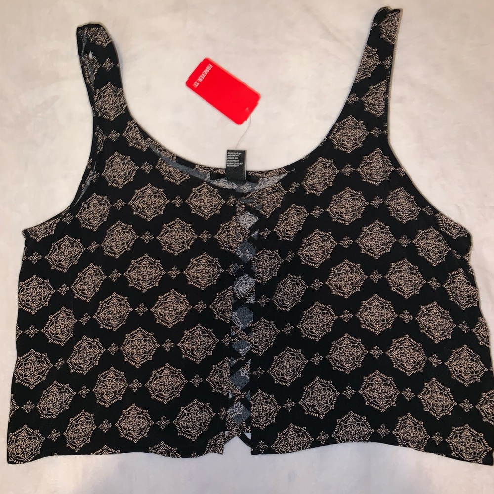 (Forever 21) crop top